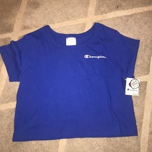 Champion crop top T-shirt